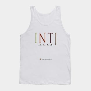 INTJ The Architect, Myers-Briggs Personality Type Tank Top